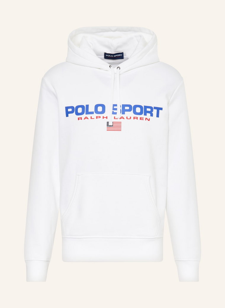 Polo Sport Bluza Z Kapturem weiss