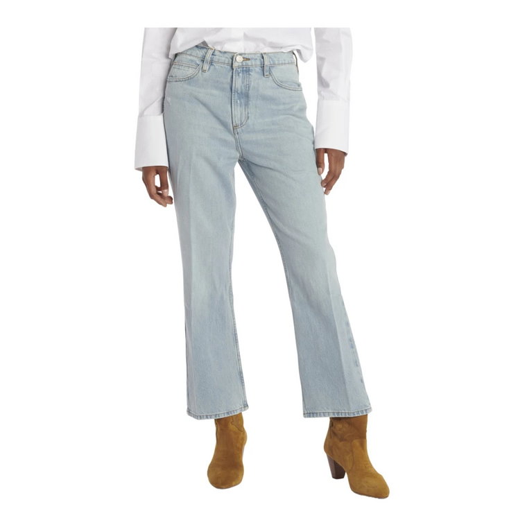 Crop Mini Boot Spodnie Dżinsowe Frame