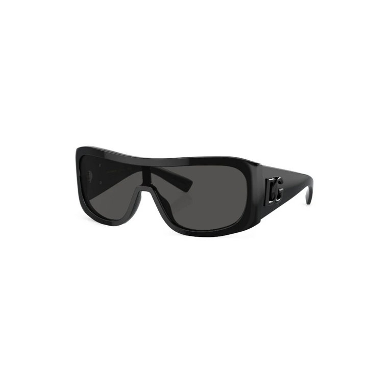Czarne okulary przeciwsłoneczne z oryginalnym etui Dolce & Gabbana