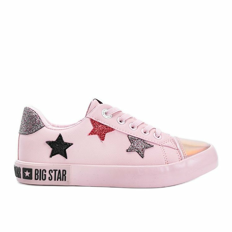 Big Star sneakersy niskie dziecięce Light różowe