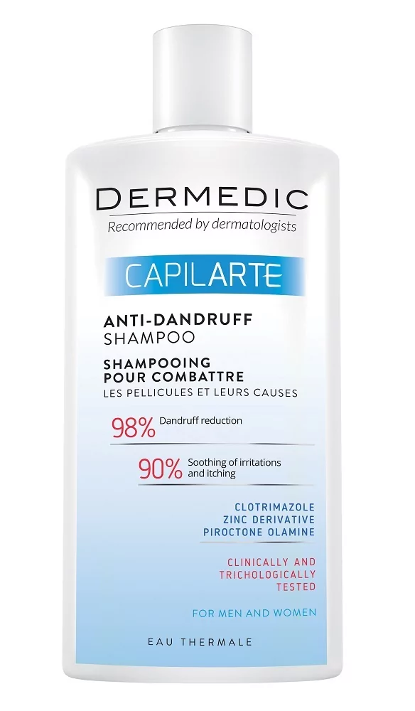 Dermedic Capilarte - szampon zwalczający łupież i jego przyczyny 300ml