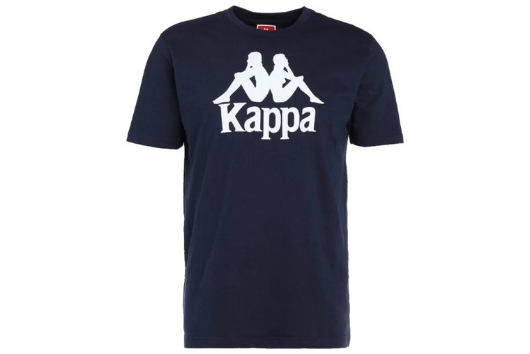 Kappa Caspar Kids T-Shirt 303910J-821, Dla chłopca, Granatowe, t-shirty, bawełna, rozmiar: 128
