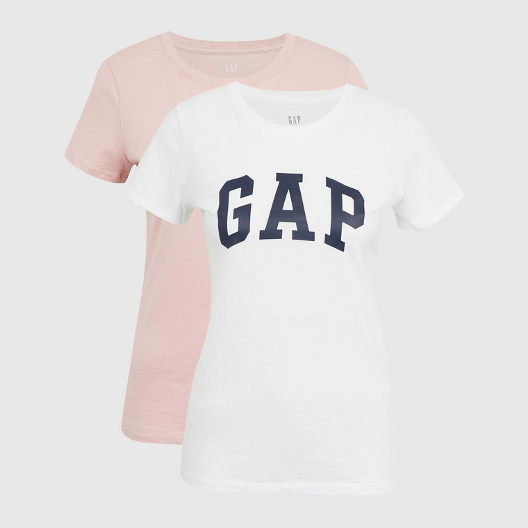 T-shirt GAP (2 szt) GAP 548683-02 XS Pink Standard (1200054054915). T-shirty damskie