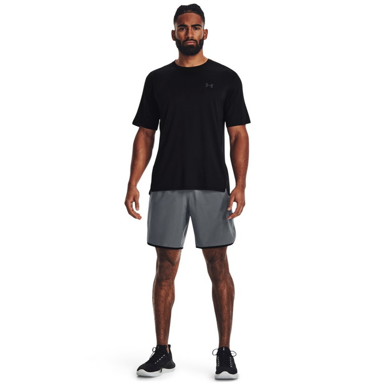 Męskie spodenki treningowe Under Armour UA HIIT Woven 8in Shorts - szare