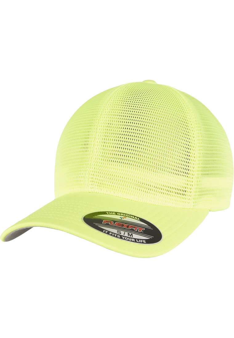 Czapka Z Daszkiem  Snapback Żółta Flexfit 6360 OMNIMESH