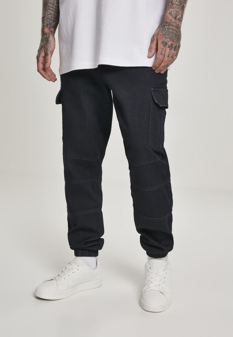 Spodnie Jeansowe Jogger Męskie Niebieskie Urban Classics TB3139