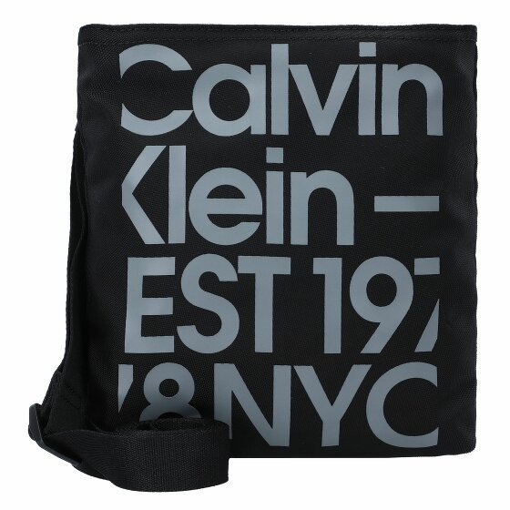 Calvin Klein Jeans Sport Essentials Torba na ramię 20 cm black - overcast grey print
