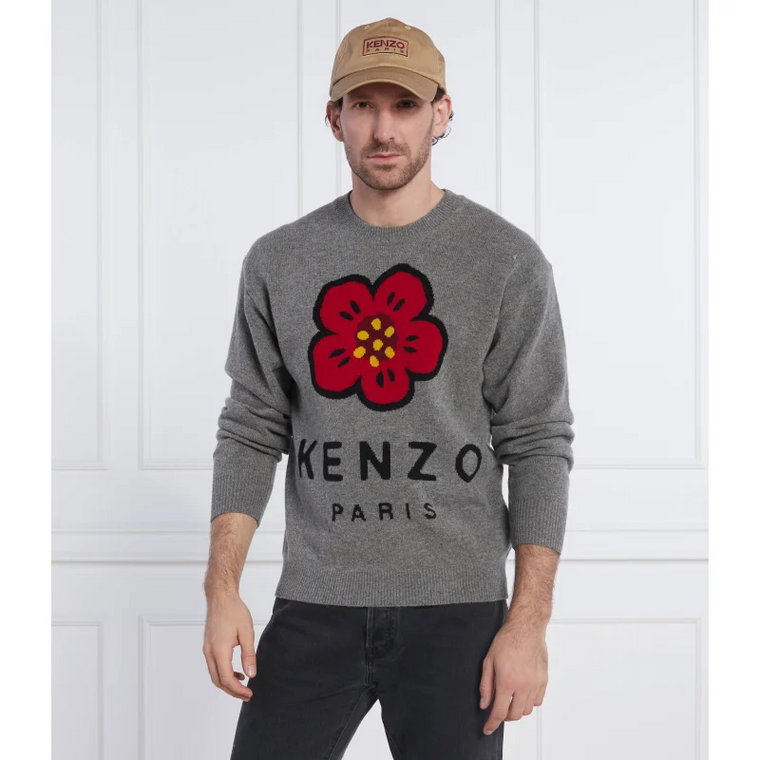 Kenzo Wełniany sweter PARIS | Regular Fit