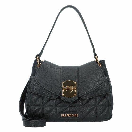 Love Moschino Click Heart Torba na ramię 26 cm black