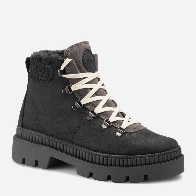Zimowe buty trekkingowe damskie wysokie Olang Parigi.Tex 81 38 24.7 cm Czarne (8026556106982). Buty za kostkę damskie