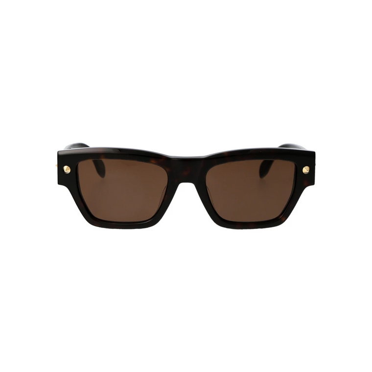 Stylowe męskie okulary przeciwsłoneczne Am0409S Alexander McQueen