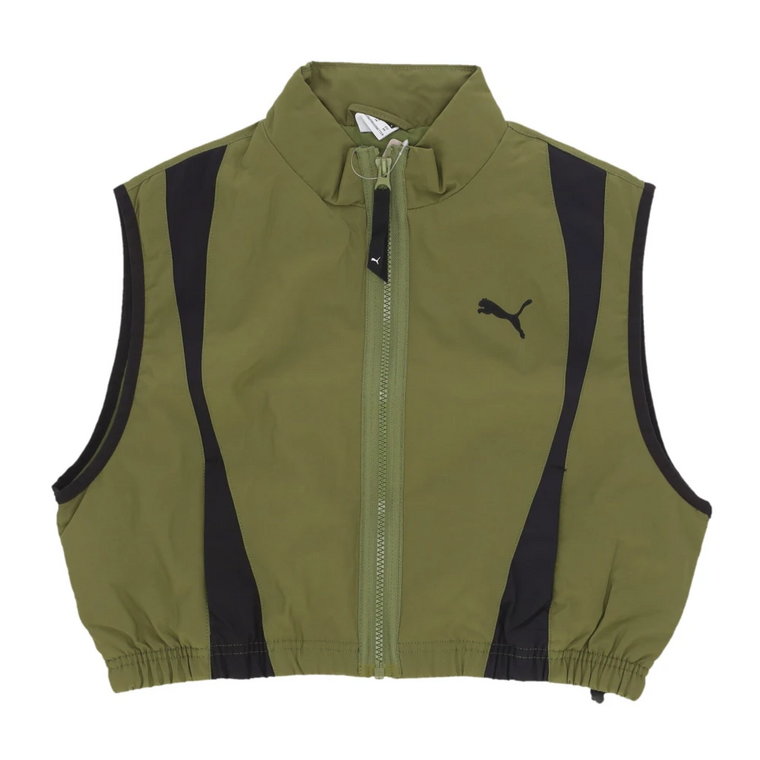 Zielony Woven Vest Streetwear Puma