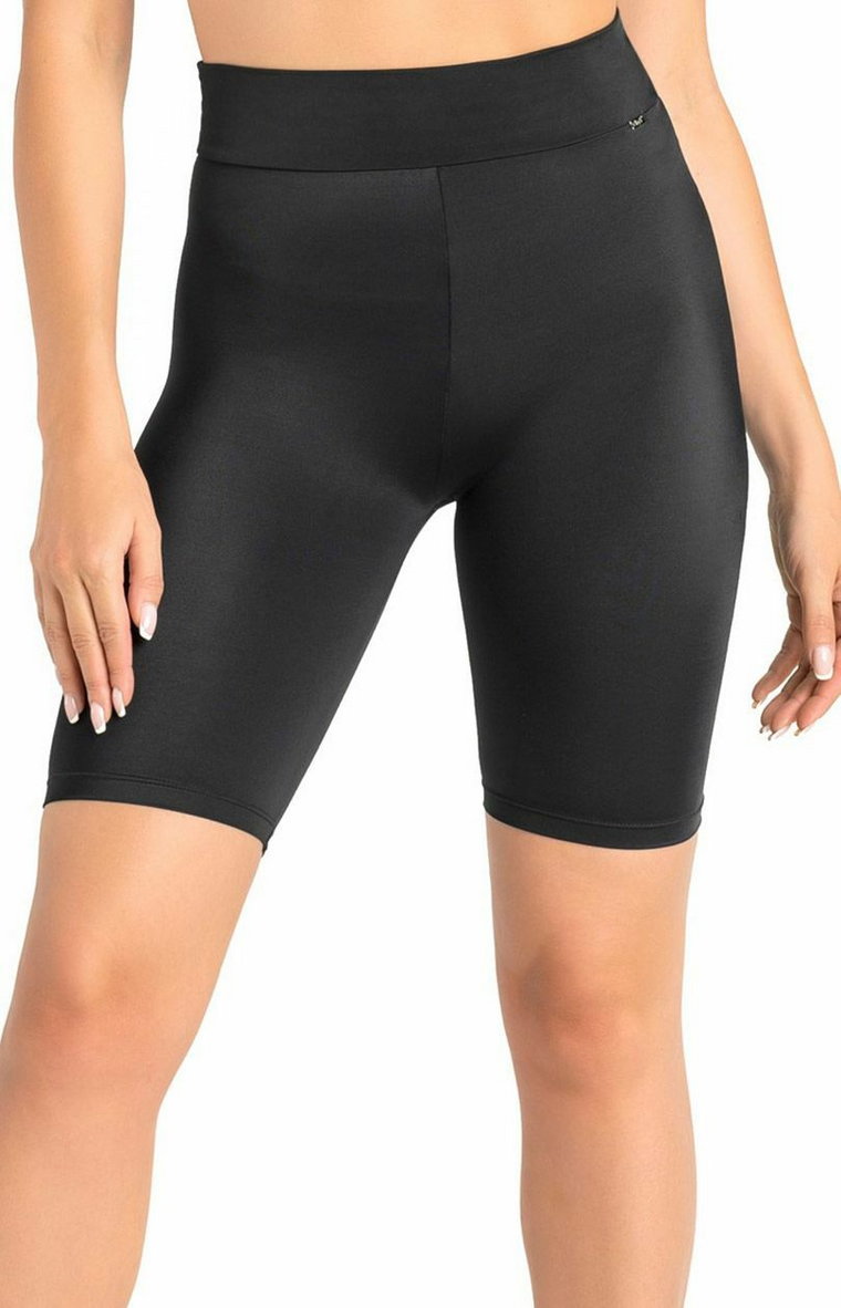 Kolli krótkie legginsy sportowe damskie kolarki 2219, Kolor czarny, Rozmiar 3XL, Teyli