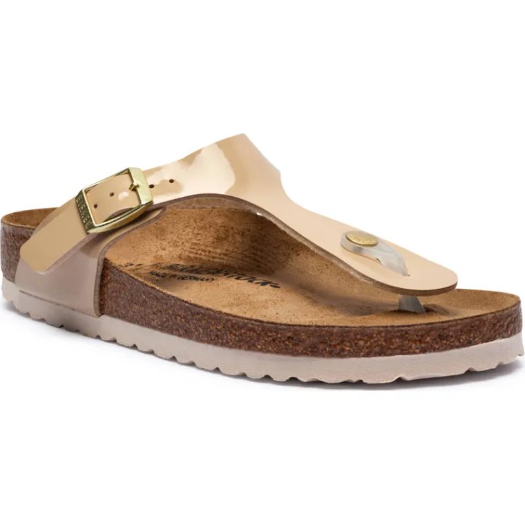 Birkenstock Japonki Gizeh | z dodatkiem skóry