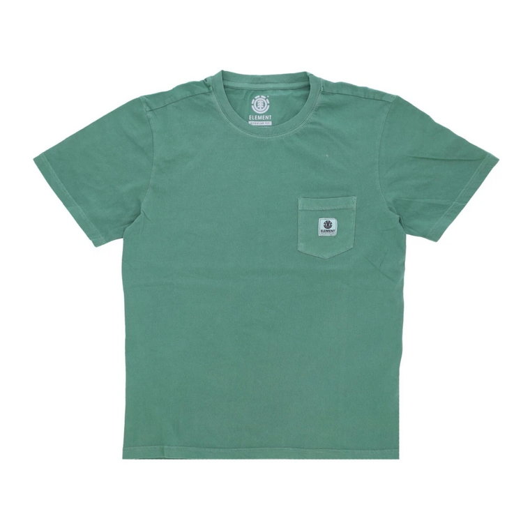 Basic Pocket Pigment Tee - Foliage Green Element