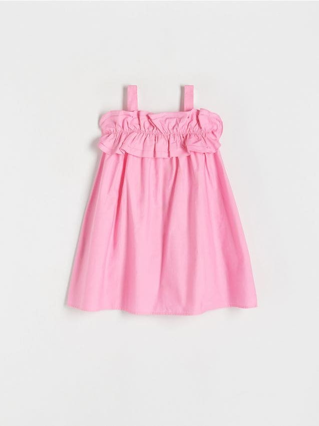 Reserved - Sukienka na ramiączkach - różowy