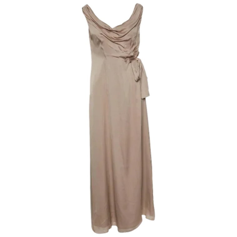 Pre-owned Silk dresses Valentino Vintage