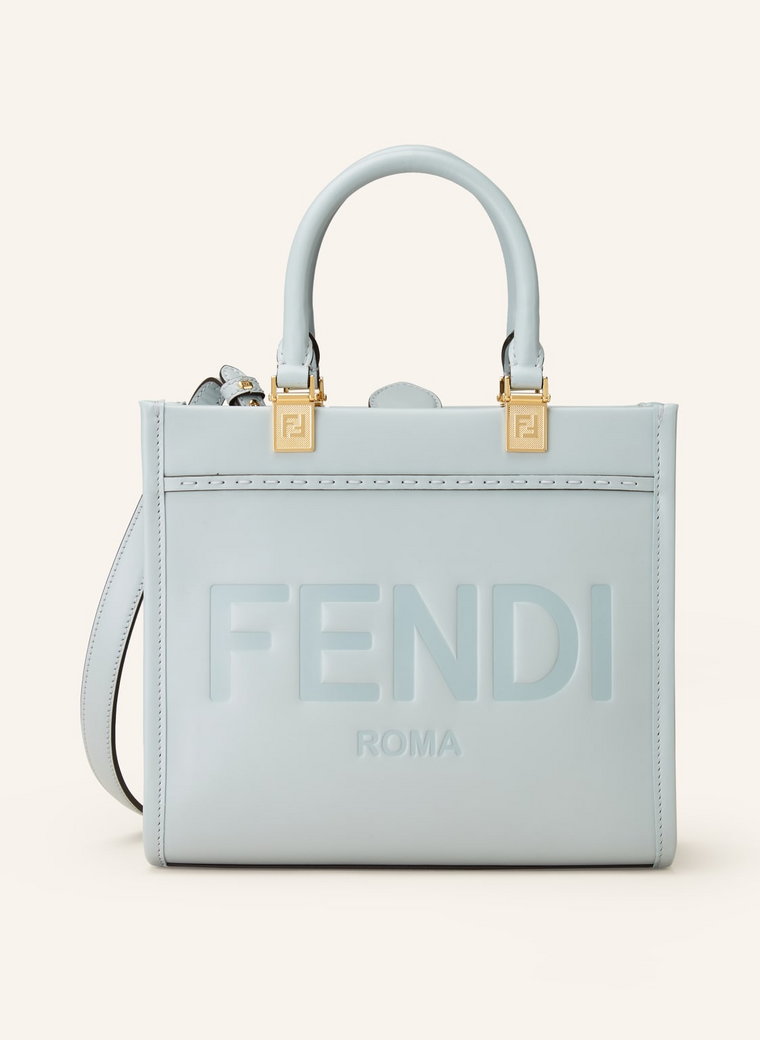 Fendi Torba Shopper Sunshine blau