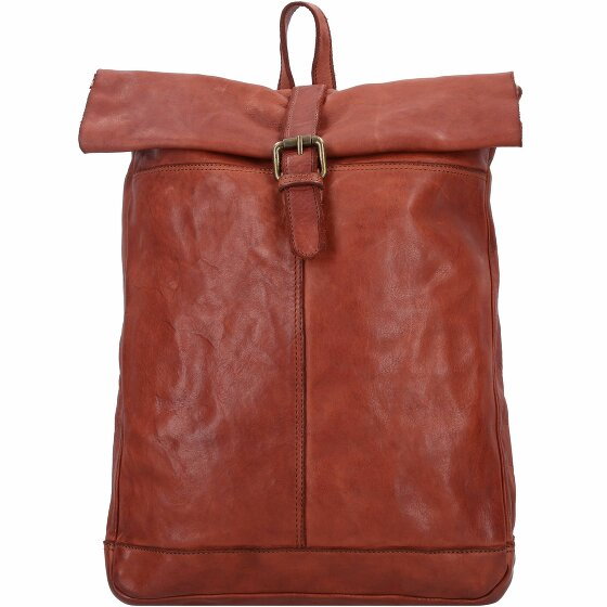 Harbour 2nd Plecak skórzany Cool Casual 37,5 cm charming cognac