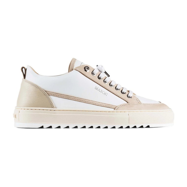 Stampato Beige Sneakers - Rozmiar 5C Mason Garments