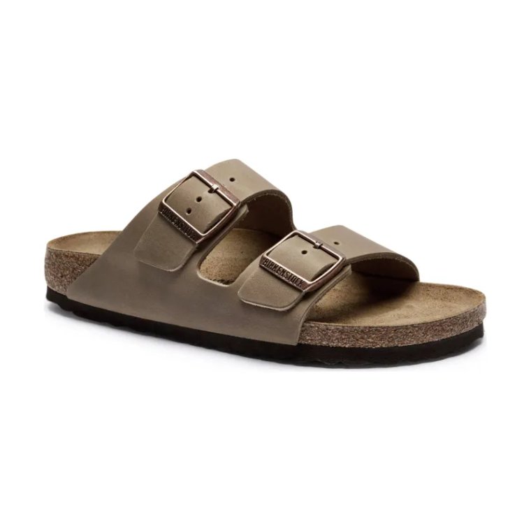 Birkenstock Skórzane klapki Arizona