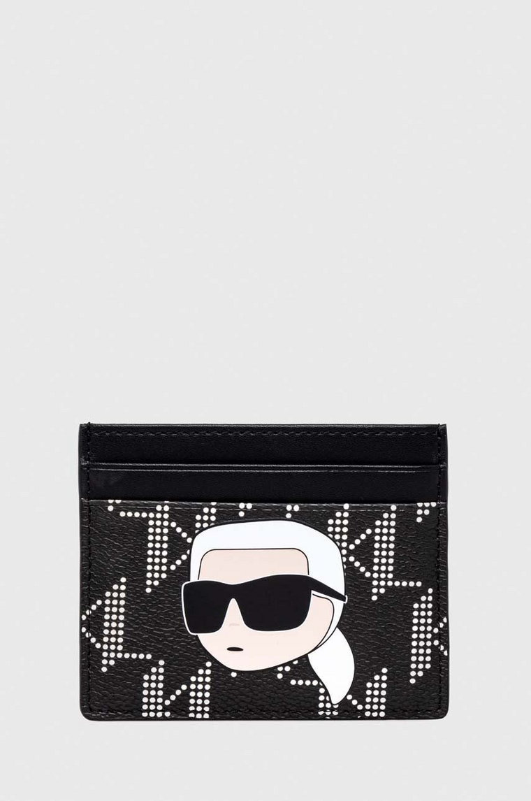 Karl Lagerfeld etui na karty kolor czarny