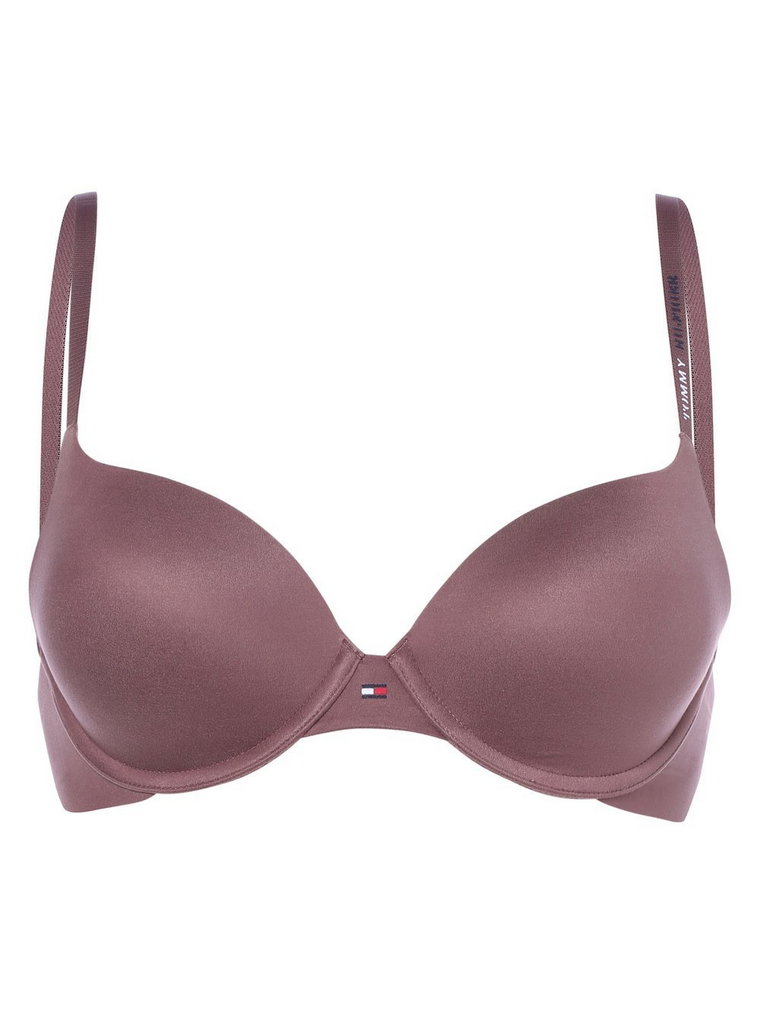 Tommy Hilfiger - Damski biustonosz z fiszbinami  Push-up, lila