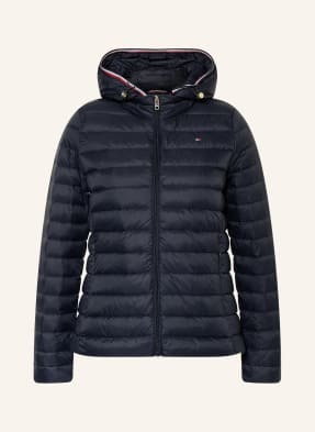 Tommy Hilfiger Lekka Kurtka Puchowa blau