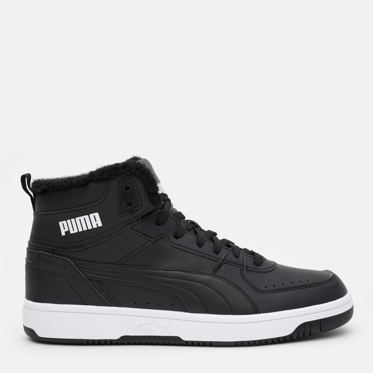 Jesienne trzewiki młodzieżowe chłopięce Puma Rebound JOY Fur 37557601 38 (5UK) Czarne (4063696488213). Botki i trzewiki chłopięce