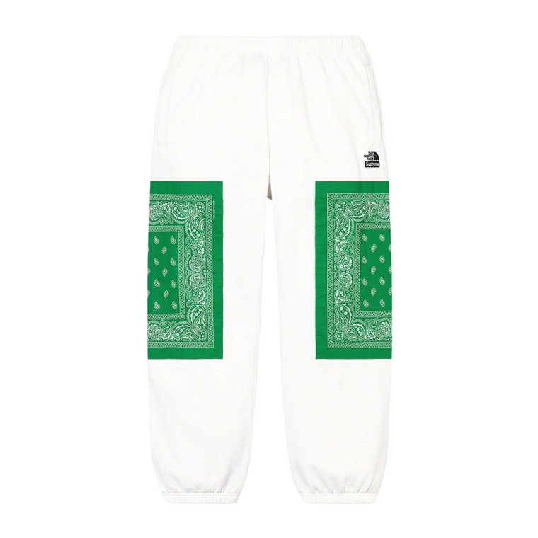 Limitowana edycja Bandana Sweatpant Biały Supreme