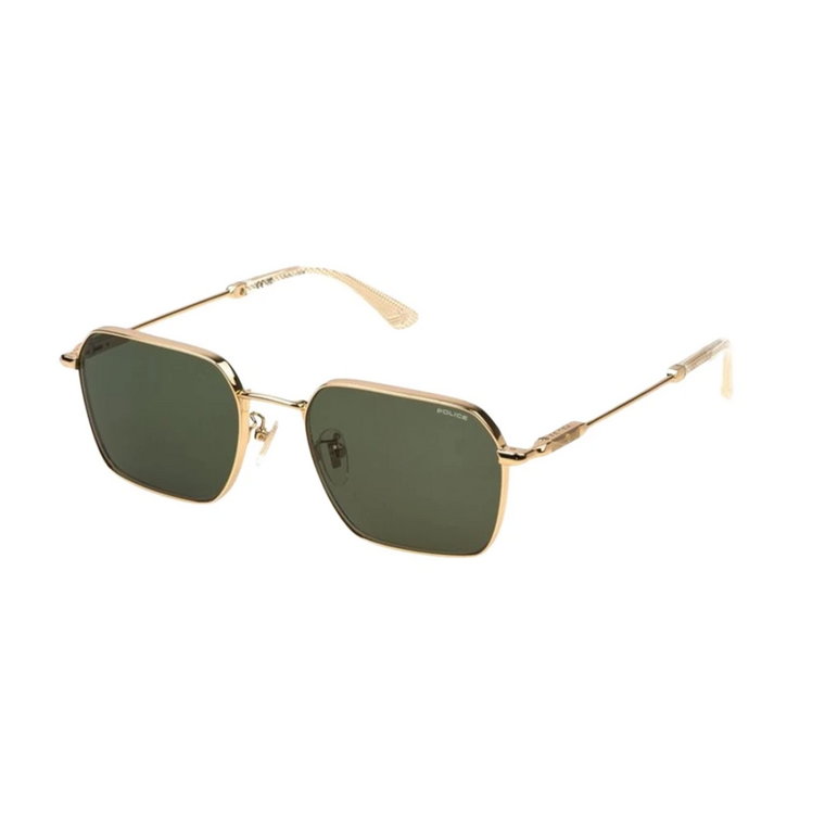 Rose Gold Green Okulary przeciwsłoneczne Police