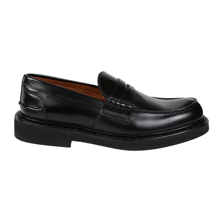 Czarne Loafers Binder Premiata