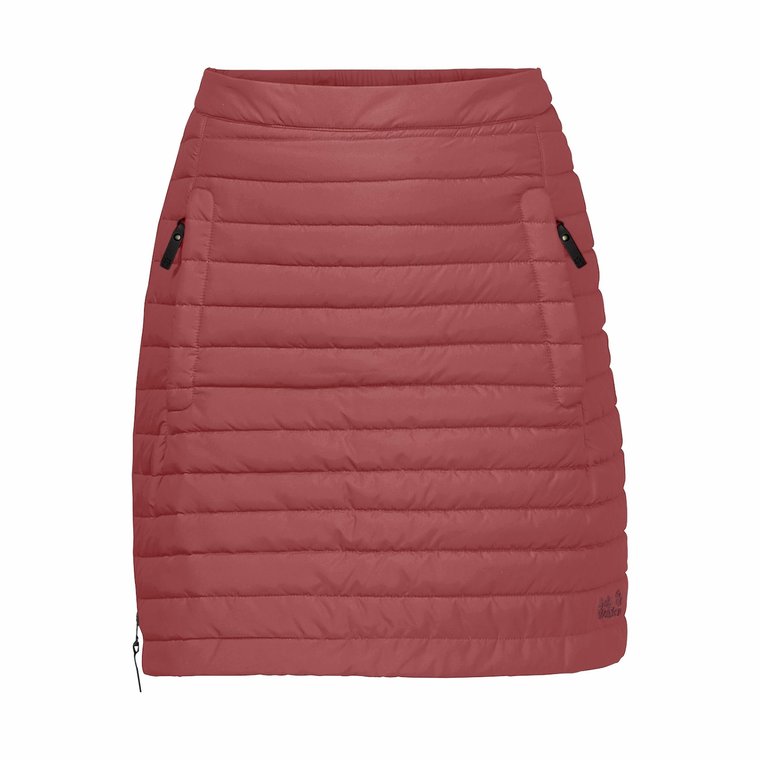 Spódnica puchowa Jack Wolfskin ICEGUARD SKIRT red coral - XXL