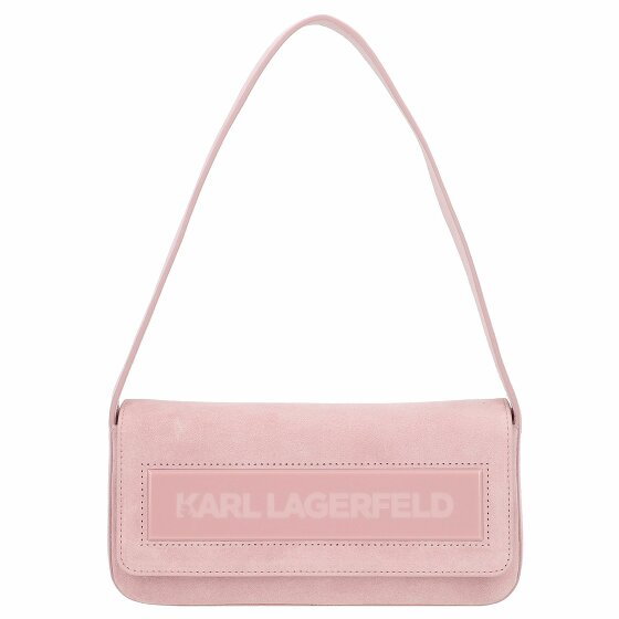 Karl Lagerfeld Essential Torba na ramię Skórzany 24 cm pink mist