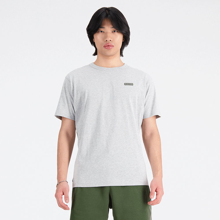 Koszulka męska New Balance MT33517AG  szara