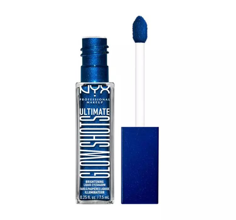 NYX PROFESSIONAL MAKEUP GLOW SHOTS BŁYSZCZĄCY CIEŃ DO POWIEK 21 BLUEBERRY BANK 7,5ML