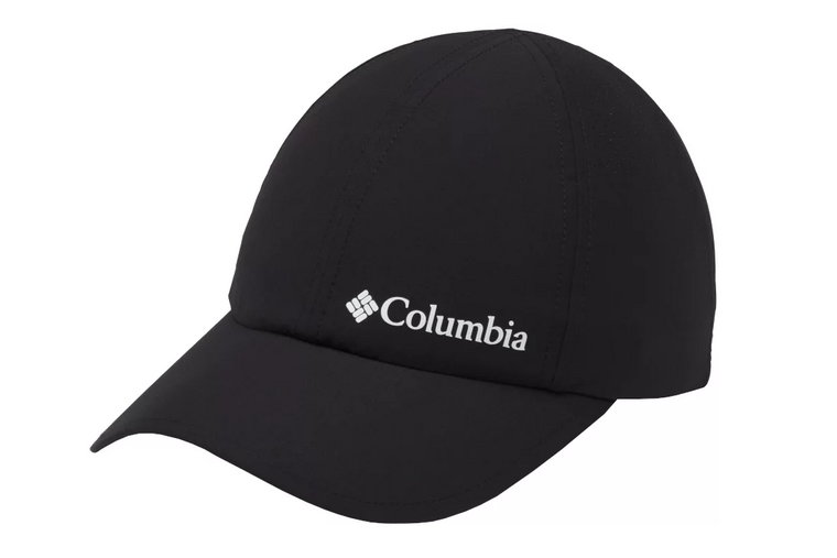 Columbia Silver Ridge III Ball Cap 1840071010, Męskie, Czarne, czapki z daszkiem, nylon, rozmiar: One size