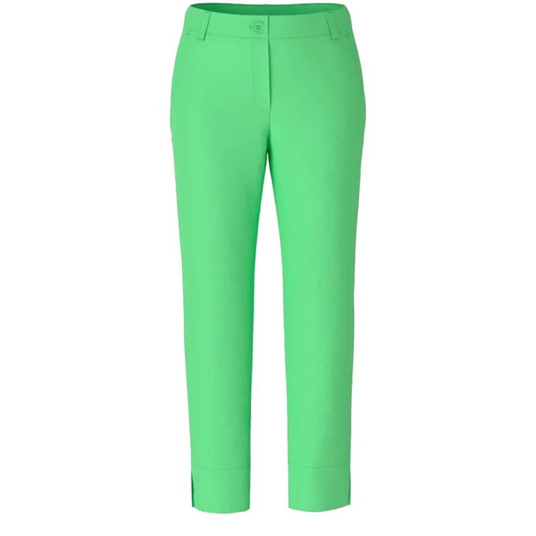 Stylowe i wygodne zielone spodnie typu cropped dla kobiet Marc Cain