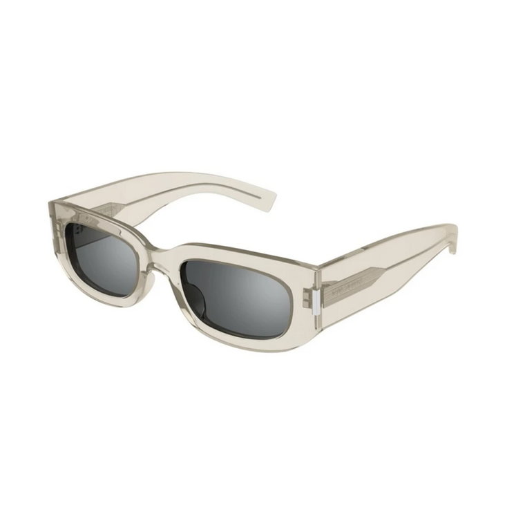 Beige Grey Okulary SL 697 Saint Laurent