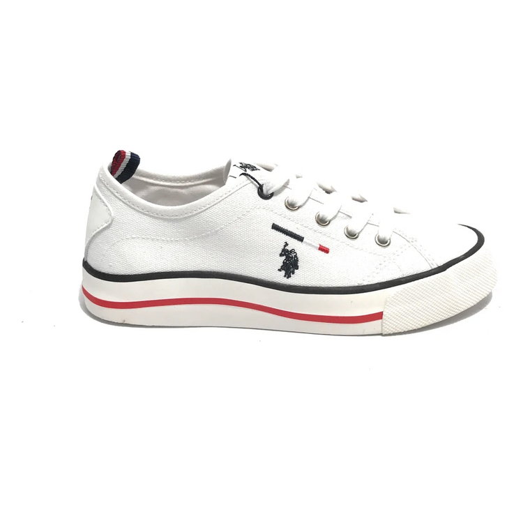 Białe Trampki Wave 149 dla Dzieci U.s. Polo Assn.