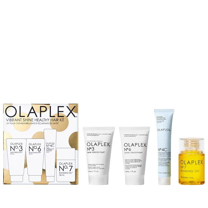 Olaplex Vibrant Shine Kit Zestaw produktów do włosów 1szt