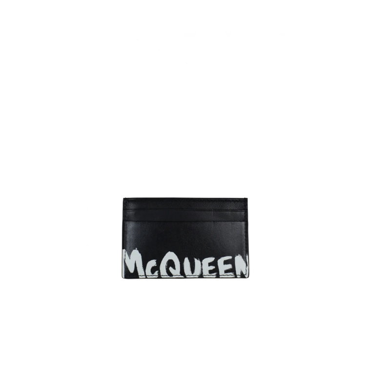 Elegancki Portfel na Karty Alexander McQueen