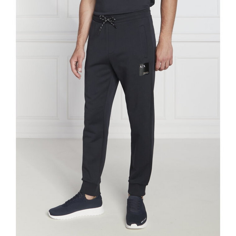 Armani Exchange Spodnie dresowe | Regular Fit