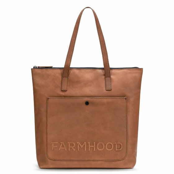 Farmhood Nashville XL Shopper Bag Leather 35 cm mid brown
