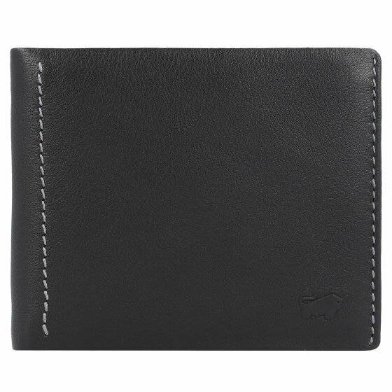 Braun Büffel Henry Portfel Skórzany 11 cm schwarz