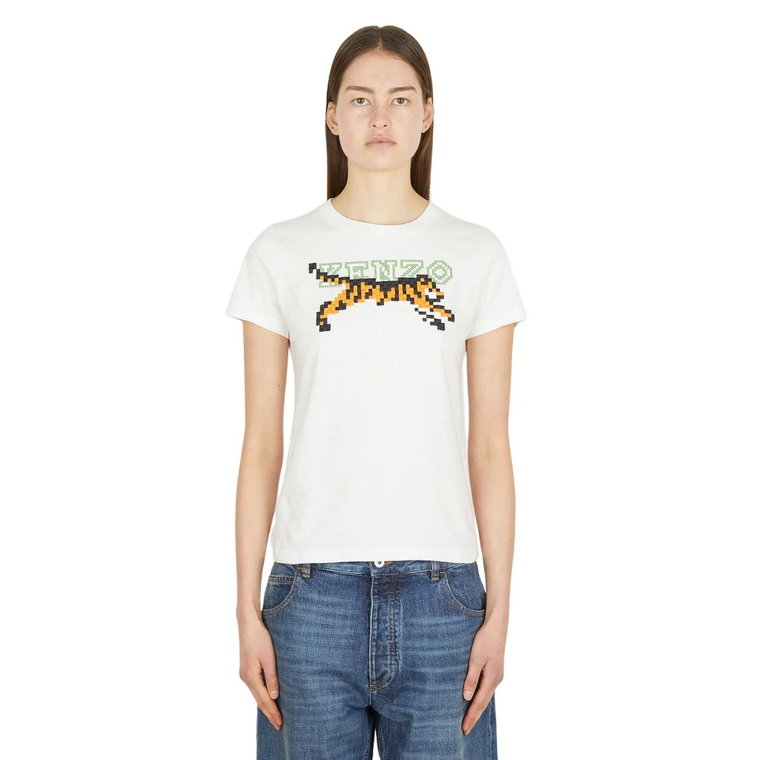 Tiger Pixel T-Shirt Kenzo