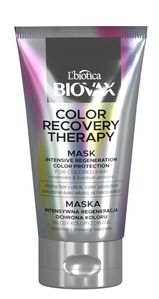 BiovaxRecovery Color Therapy - Maseczka do włosów 150 ml