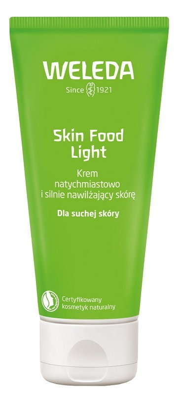 Weleda Skin Food Light Krem natychmiastowo i silnie nawilżający skórę