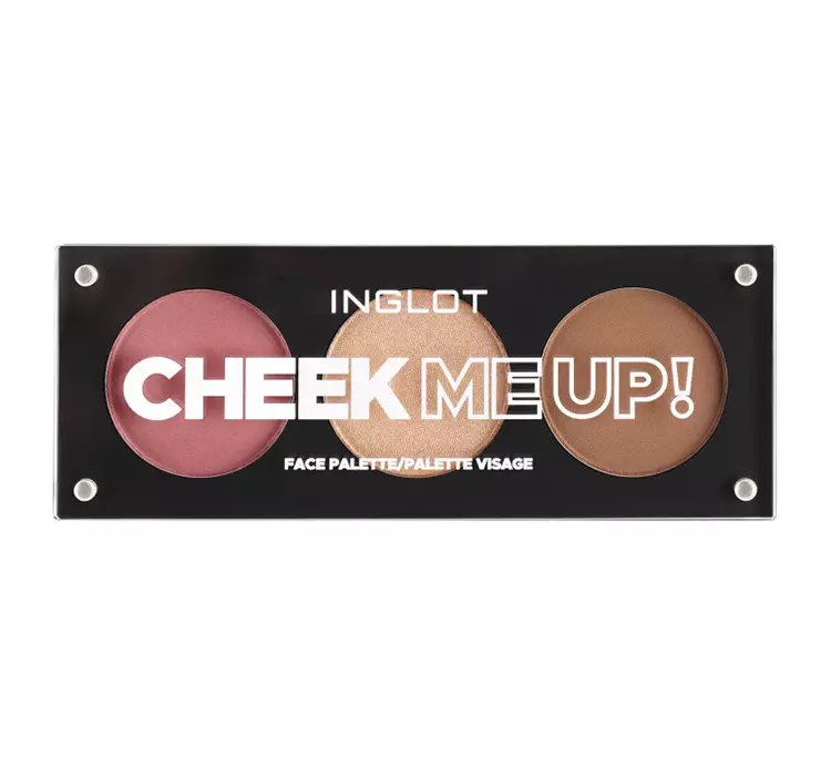 INGLOT CHEEK ME UP! PALETA DO MAKIJAŻU TWARZY 7G