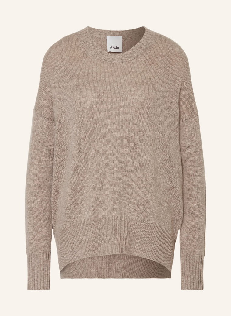 Allude Sweter Z Kaszmiru beige